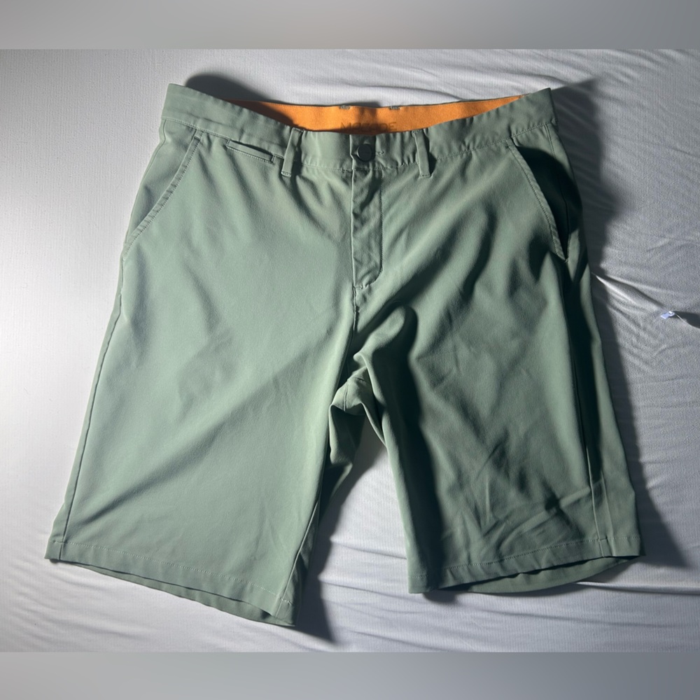 Macade Golf Concepts Sage Green Men's Golf Shorts - 34” waist & 10” inseam